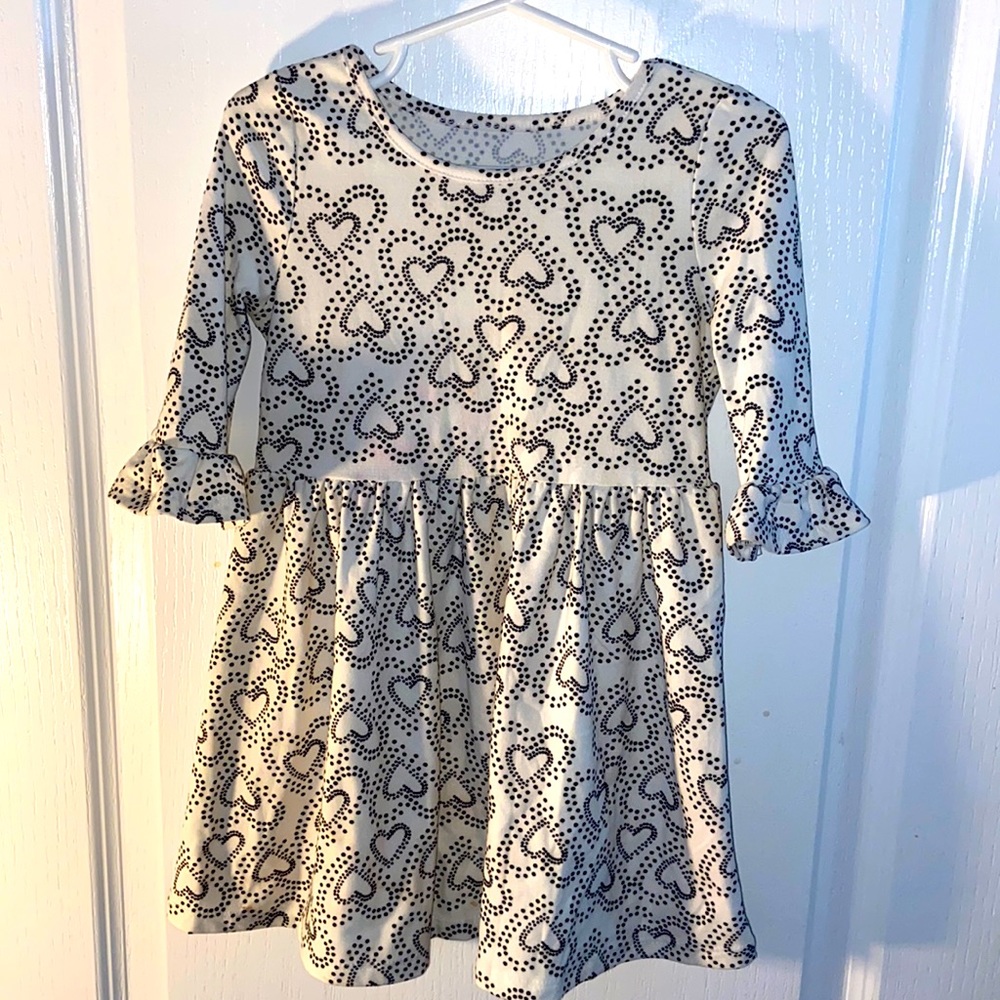 Heart design dress